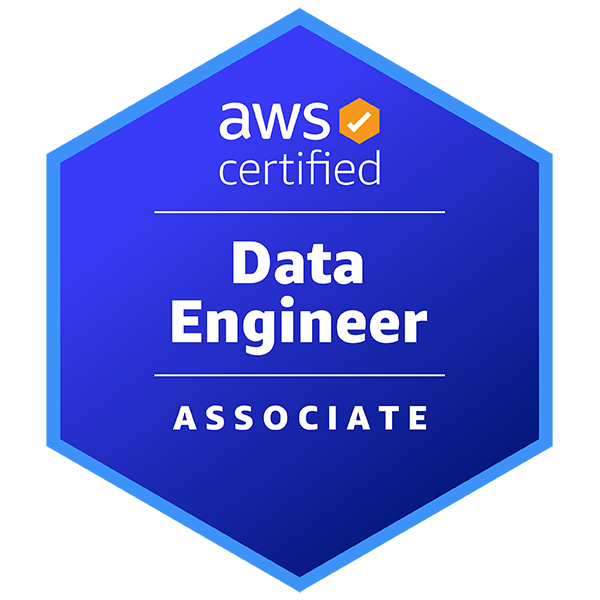DEA-C01 AWS Certified Data Engineer - Associate certification badge