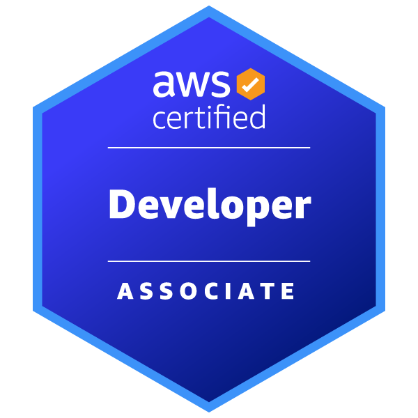 DVA-C02 AWS Certified Developer - Associate certification badge