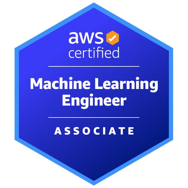 MLA-C01 AWS Certified Machine Learning Engineer - Associate certification badge