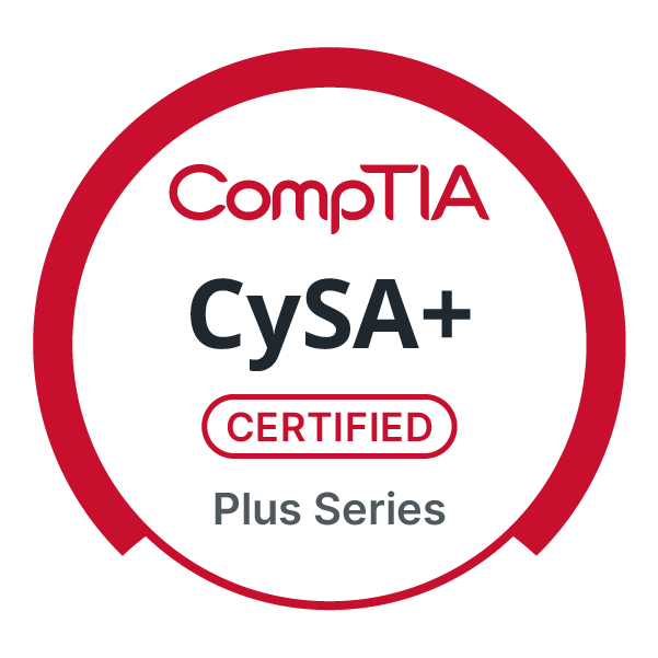 CS0-003 CompTIA CySA+ certification badge
