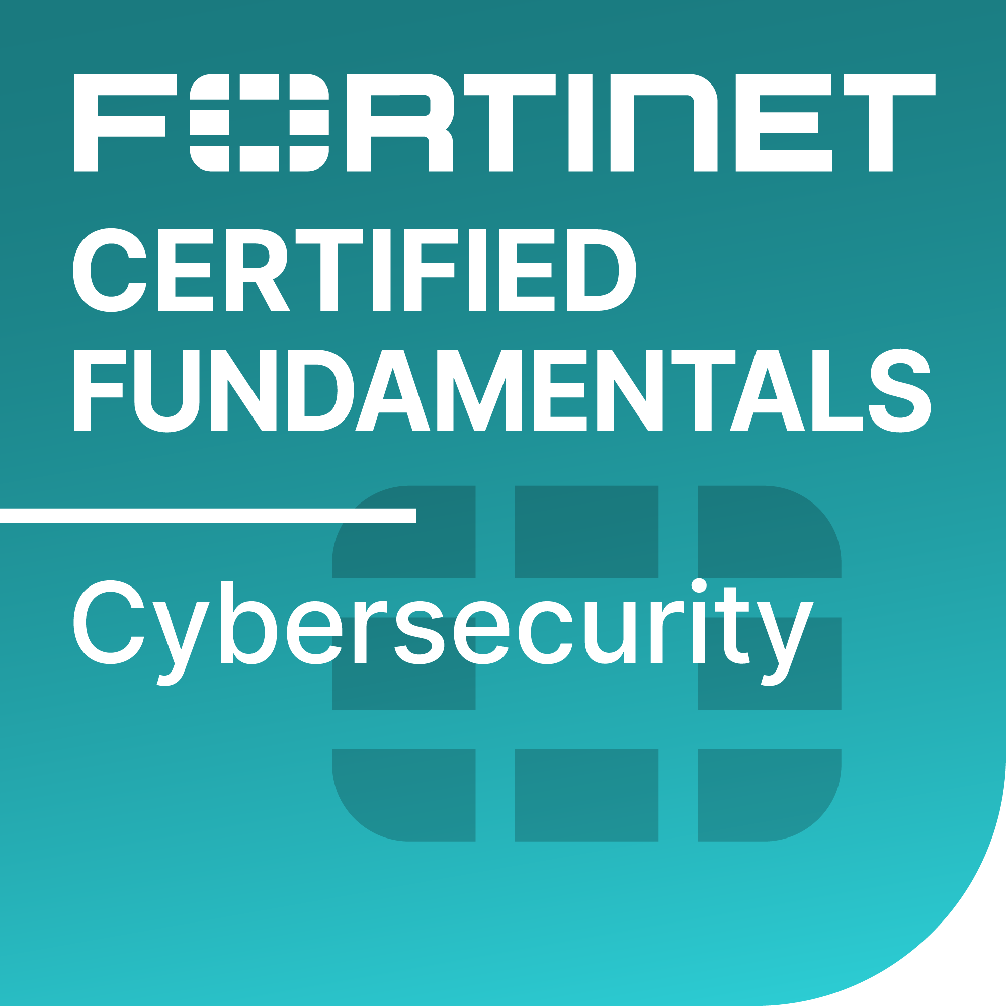 FCF-CA Fortinet FortiAuthenticator Administrator certification badge